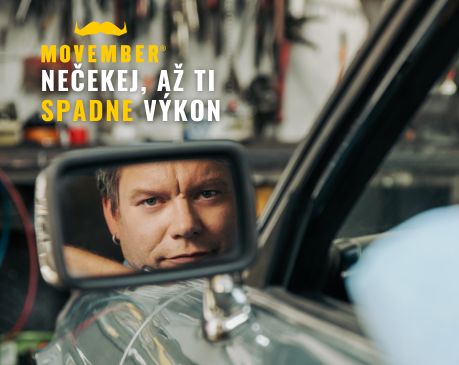 Movember - Nečekej, až ti spadne výkon!