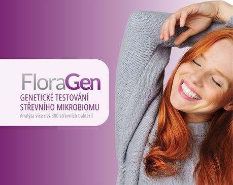 Floragen - testování střevního mikrobiomu