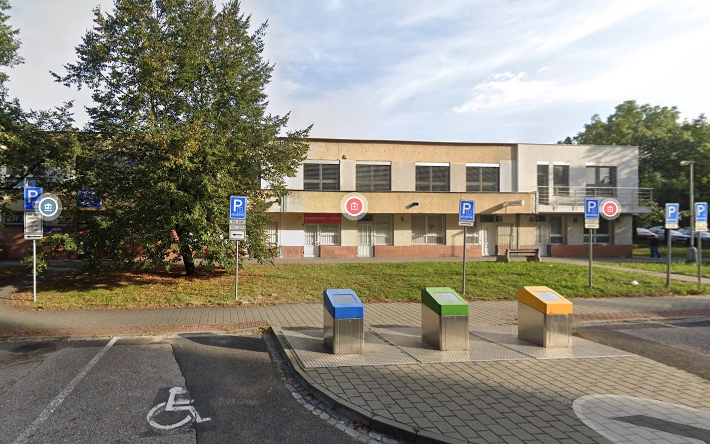 Odběrové místo Ostrava - Mor. Ostrava a Přívoz, ul. Lechowiczova