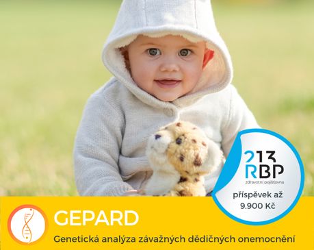 RBP přispěje v srpnu 2026 až 9 900 Kč na genetické vyšetření GEPARD