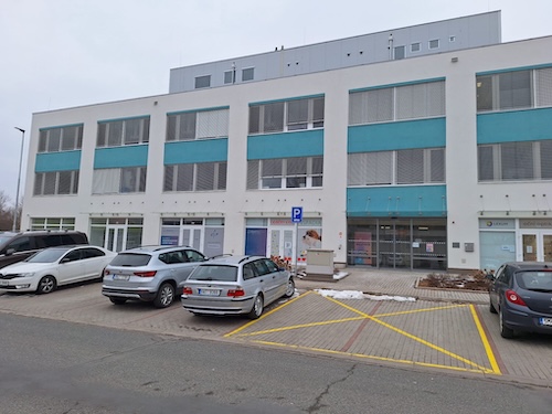 Odběrové místo ul. Spojovací, Milovice